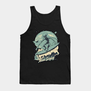 Alien surfing 88090 Tank Top